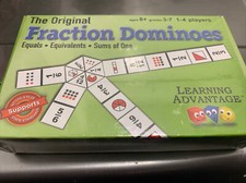 New Learning Advantage - Fraction Dominoes Game