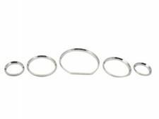 Chromed Gauge dashboard rings bazel for Mercedes Benz W140 1991~1998 /R129