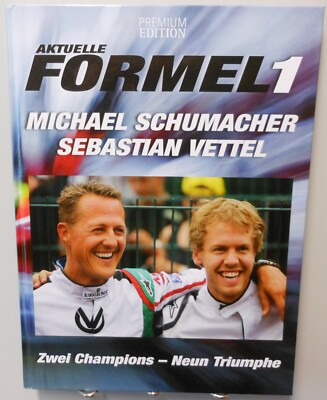 Formel 1 Michael Schumacher Sebastian Vettel Bildband Rennen Sieg Rekord T39/79A