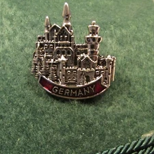 Neuschwanstein Castle Germany Oktoberfest Hat Pin