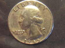 1965 WASHINGTON TRANSITIONAL QUARTER ERRORS**see pictures for errors 