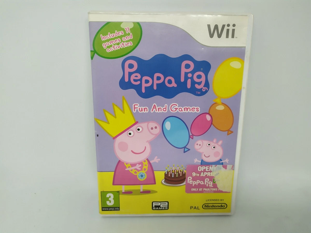 Peppa Pig Fun Games Wii Game Nintendo