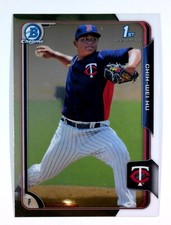 2015 Bowman #BCP112 Chih-Wei Hu  Chrome Prospects