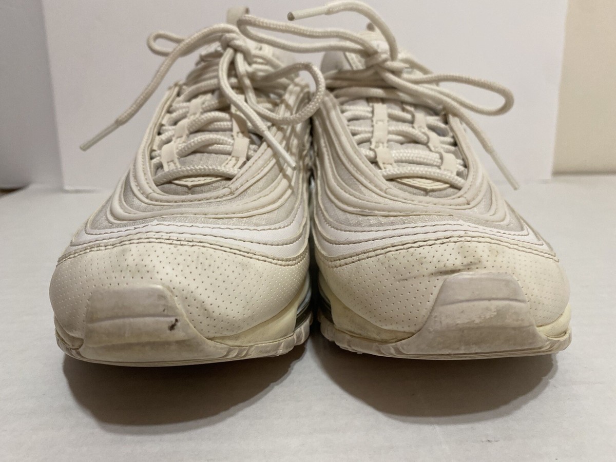 Nike Air Max 97 GS White Metallic Silver 921522-104 GS New 6Y Kids