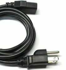 AC Power Cord Cable 3-Prong Plug for Sharp Aquos LC-60E79 LC-60E79U LCD HDTV TV