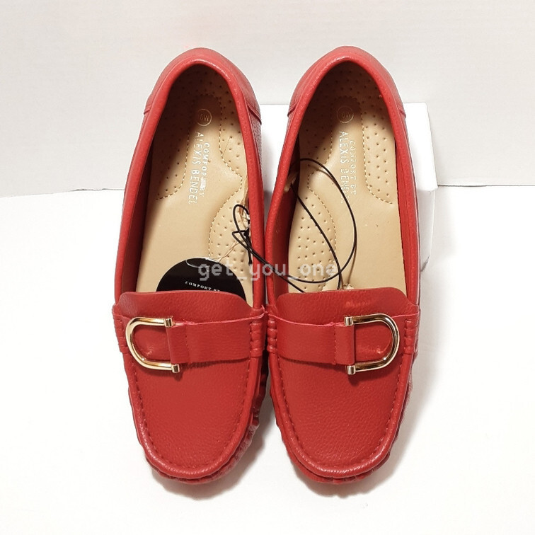 Alexis Gray Woven Slip-On Loafers with Red Accents Dr Martens Adrian Loafer Grey | TikTok main image 4