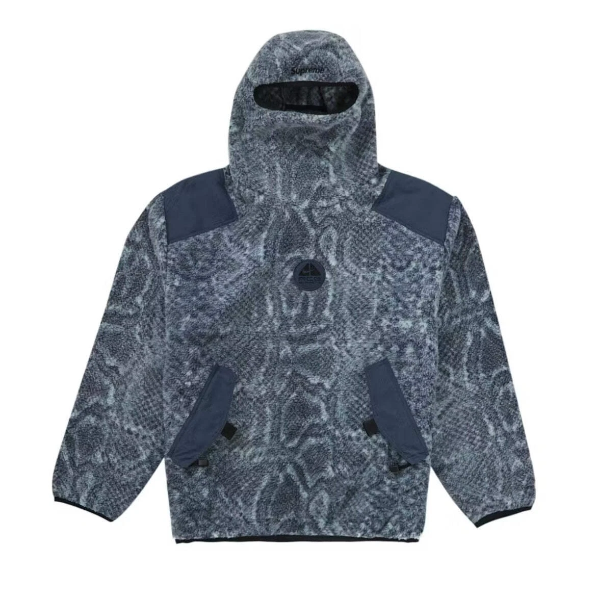Pull polaire Supreme Nike Acg comme neuf peau de serpent