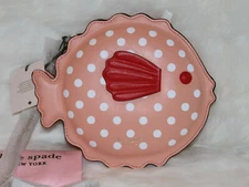 Kate Spade Puffy Puffer Fish Crossbody Bag Clutch Novelty Purse Handbag NWT