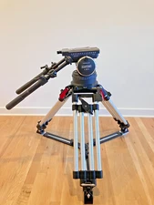 Mint Cartoni C40S fluid head, Mitchell mount, Vinten Vector/Sachtler/O'Connor