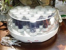 REMINGTON Protect Shine 20 VELVET HOT ROLLERS CURLERS STEAM MIST CLIPS