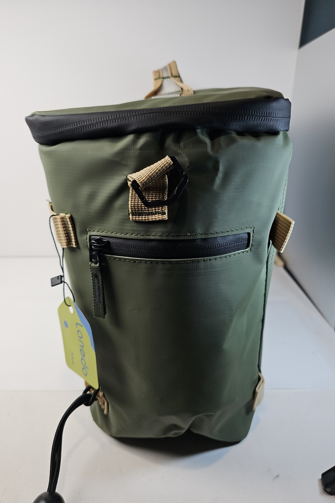 New Lanedo 34 Can Multi-Functional Collapsible Soft-Sided Cooler Bag Dark Green