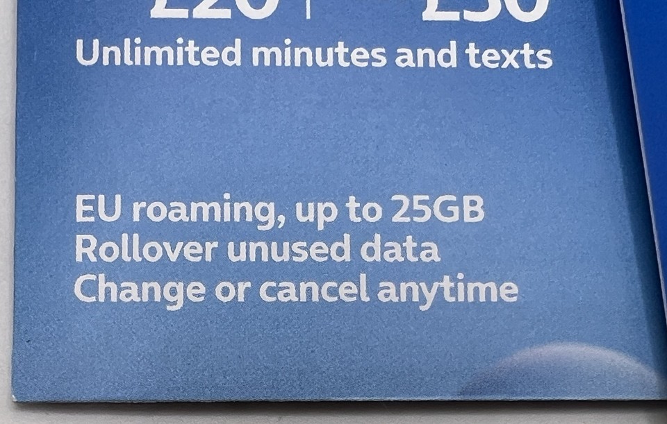 O2 Sim Card - PAYG -PAY AS YOU GO 2G/3G/4G O2 Pay As You Go 02 New ...