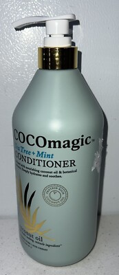 COCOmagic Protein-Rich Botanical TEA TREE MINT CONDITIONER Deeply Hydrate 32oz