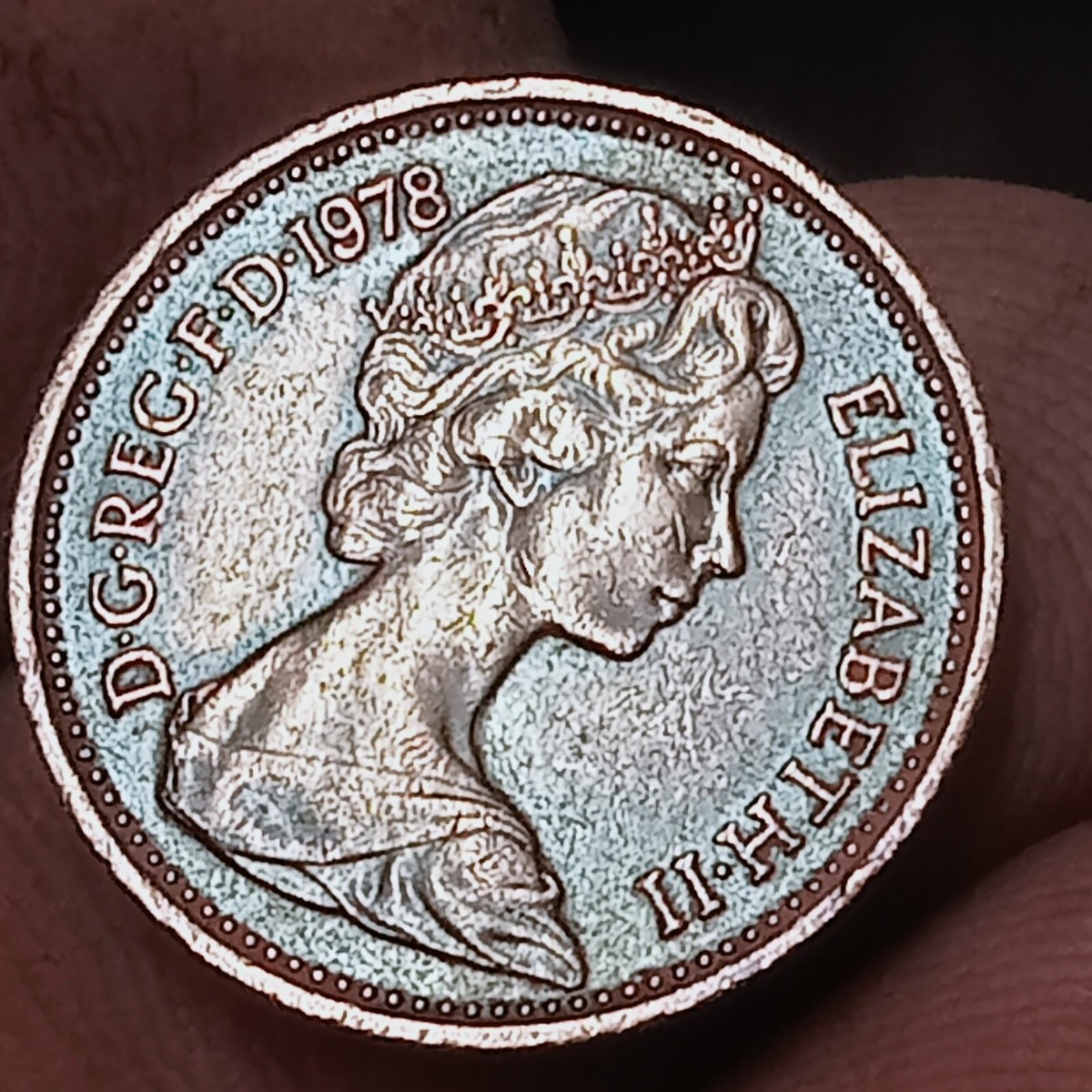 1978 1 NEW PENNY ELIZABETH II, RARE(L8 | eBay