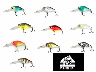 Major Fish Wobbler Little Deep Runner 68mm 6,5g schwimmend tieflaufend