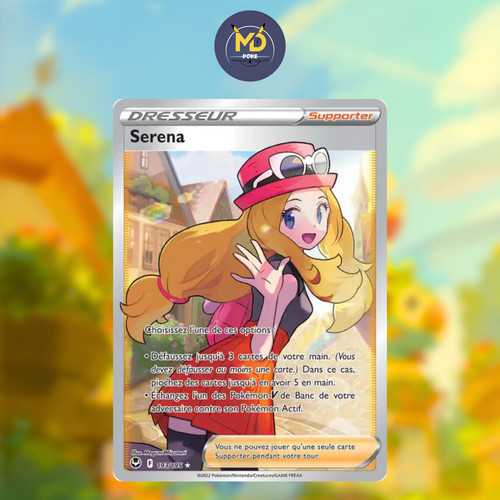 Carte Pokémon Française - Serena 193/195 - EB12 Tempête Argentée