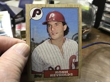 1987 Topps Baseball OAKLAND RONN REYNOLDS FROM VENDING # 471