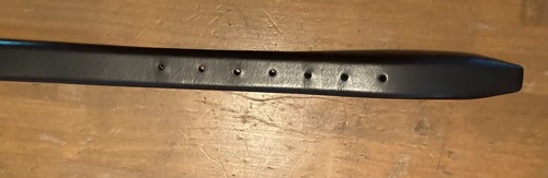 Hugo Boss Belt Brown Leather Belt SZ 34 -36 made in Romania EUC Stainless HW - Picture 5 of 5