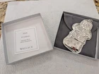 2024 Wallace Sterling Silver Santa Ornament In Box