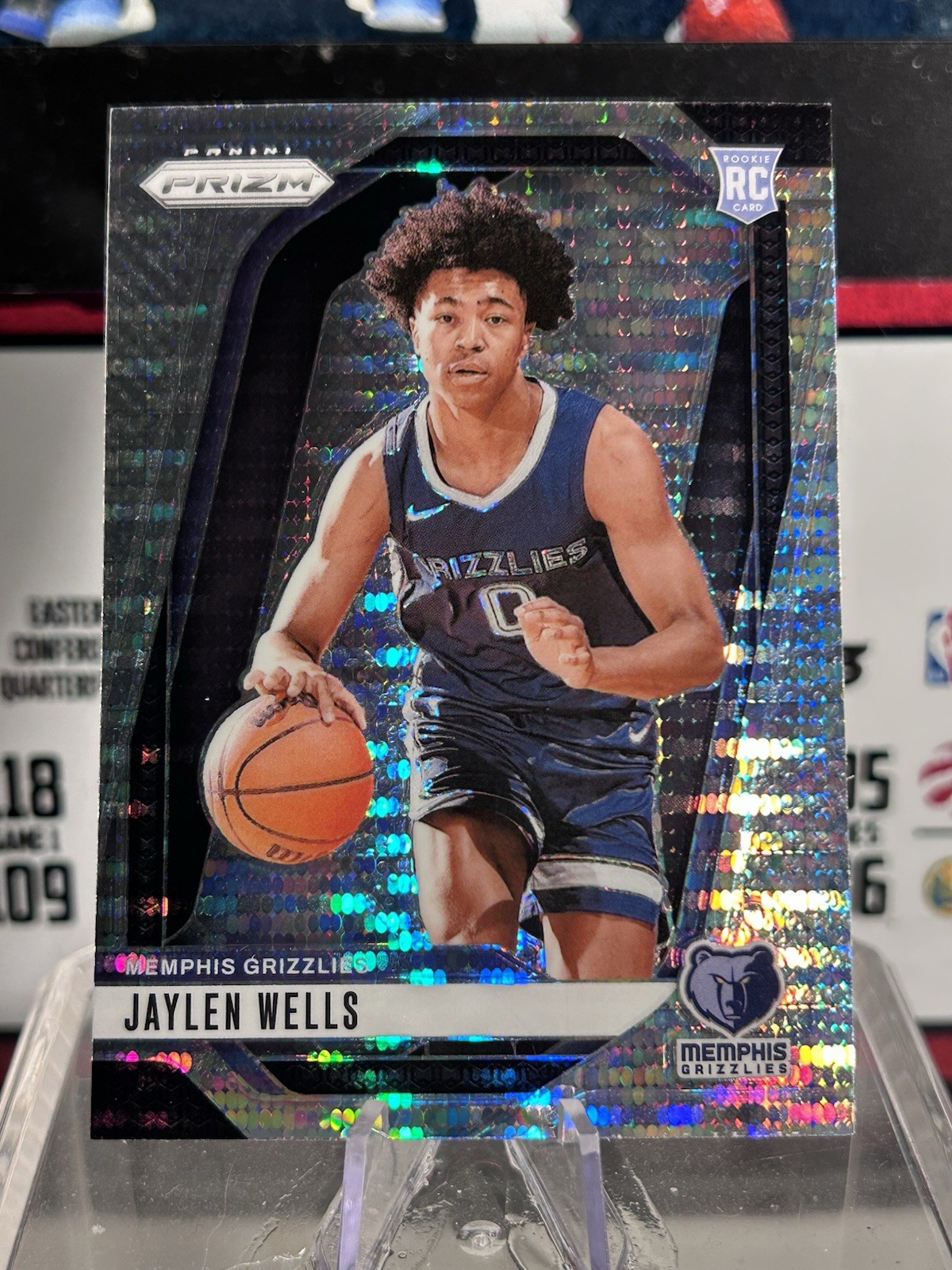 2024-25 Prizm Jaylen Wells Pulsar Rookie #239 Grizzlies RC