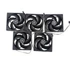 Arctic P12 PWM PST 5-Pack 120mm Case Fans Computer Cooling PWM Black