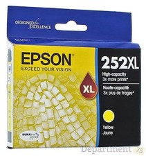 Epson 252XL High Capacity Cartridge Yellow Expired 