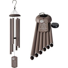 43" Large Wind Chimes for Outside Deep Tone, Memorial Wind Chimes for Loss of Lo