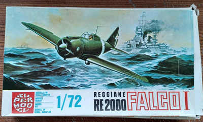 1:72 Reggiane Re 2000 Falco Supermodel sehr selten