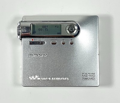 Sony MZ-N10 NET MD WALKMAN Portable Minidisc Player Recorder | Tested Working
