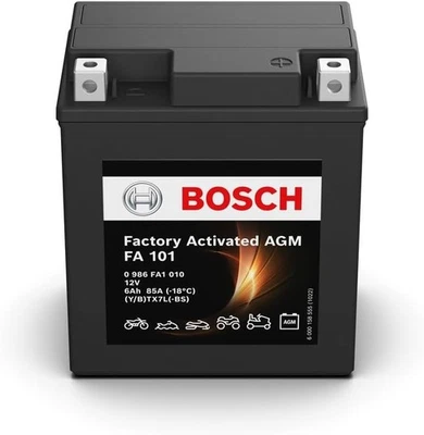 Batterie Bosch GEL YTX7L-BS Suzuki Sixteen 125 150 RV Vanvan Intruder 250 Wolf - Photo 1/4