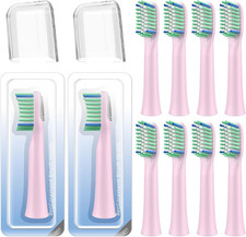 10 Pack Toothbrush Replacement Heads Compatible with Rtauys M5 Sonic Electric