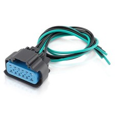 6-Wire Headlight Connector Pigtail Fit for Halogen for Cadillac CTS 2008-2014