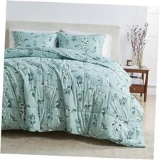 Full/Queen Size Holiday Comforter Set - Down Full / Queen 22 - Snowy Botanical