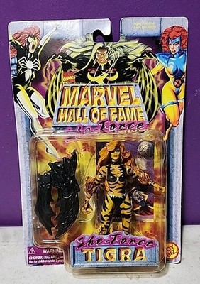 Toy Biz: Marvel Comics Hall Of Fame She-Force Series: Tigra Damaged Package