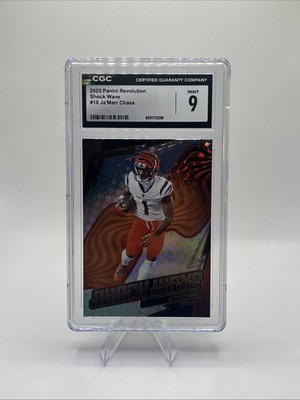 2025 Revolution Shockwave Ja'marr Chase CGC Mint 9 Cincinnati