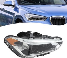 For 2016-2019 BMW X1 F48 F49 LED Right Passenger Side Headlight Assembly w/o AFS