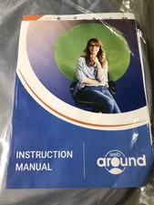 WEB AROUND Circular Portable GREEN SCREEN Backdrop WEB CAM Privacy 52  ROUND