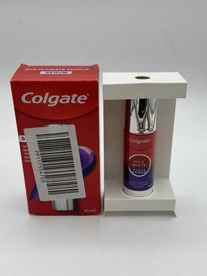 Colgate Max White Purple Serum 40ml, Lila Zahnaufhellung, sofort aufhellt,