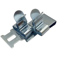 Tru Components Schirmklammer Klemm-Ø (Max.) 6 Mm Federstahl 1 St.