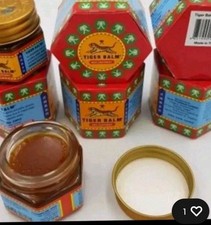 Tiger Balm RED Ointment Headache, Muscle Aches And Pains Relief Balm - 30g×3