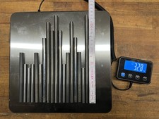 Hartmetall Vollhartmetall Rundstab 10 mm - 3 kg - Schrott