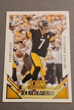 2015 Score - Ben Roethlisberger #12 Black Jersey