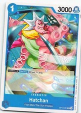 Hatchan OP14-051 One Piece Card Game 500 Years in the Future Common NM One Pi...