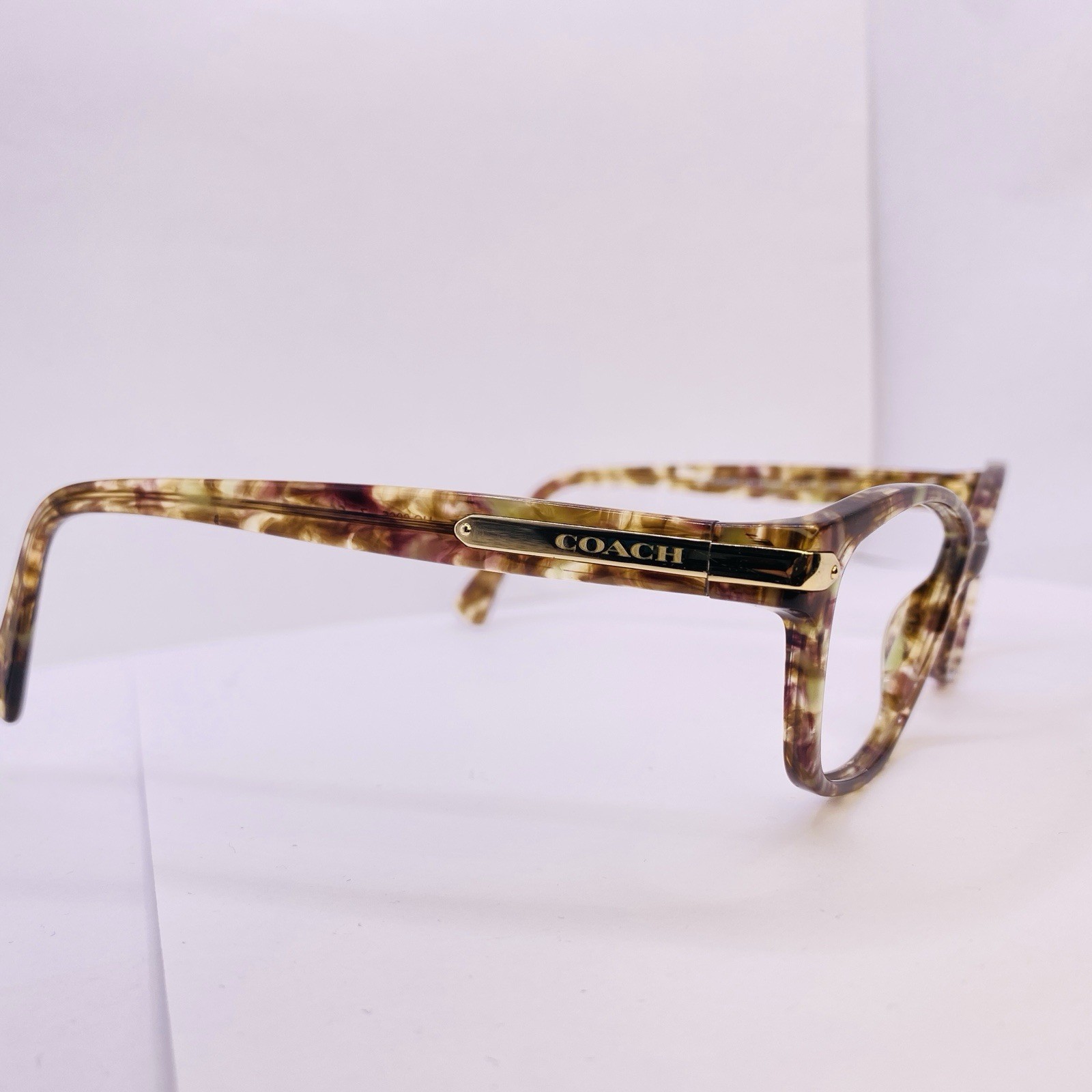 Coach Eyeglasses Frames HC 6065 5287 Confetti Light Brown 51 [] 17 135 MM thumbnail 9