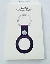 New Apple AirTag FineWoven Key Ring Blackberry MA7K4ZM/A Sealed Box