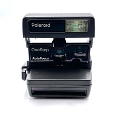 Polaroid OneStep AutoFocus 600 Instant Film Camera With Strap - Working 