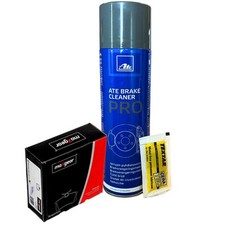 MAXGEAR Bremsbeläge Hinten + Reiniger + Paste für ALFA SPIDER 131 132 KADETT A