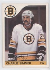 1985-86 O-Pee-Chee Charlie Simmer #87 m5x
