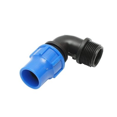 Raccordo a gomito per irrigazione CLABER filetto in abs adatto a tubi di ⌀ 16 mm, 2 pezzi | Leroy Merlin