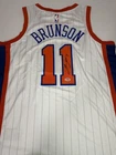 Jalen Brunson autographed New York Knicks signed basketball jersey - PSA COA!